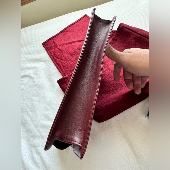 Firm price🔥Cartier LEATHER CLUTCH BAG - Picture 8 of 17